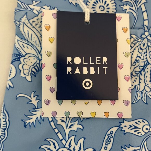 Beautiful blue floral bathing suit - Picture 3 of 3